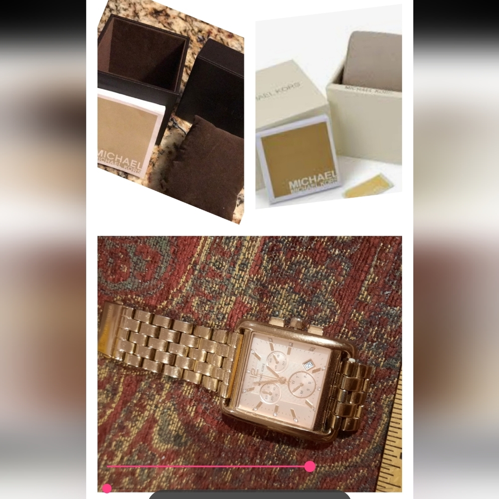 Michael Kors genuine authentic rose 🌹 gold watch